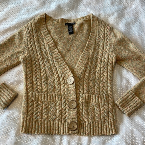 🌸Deane & White wool/cotton blend cardigan - Picture 6 of 12